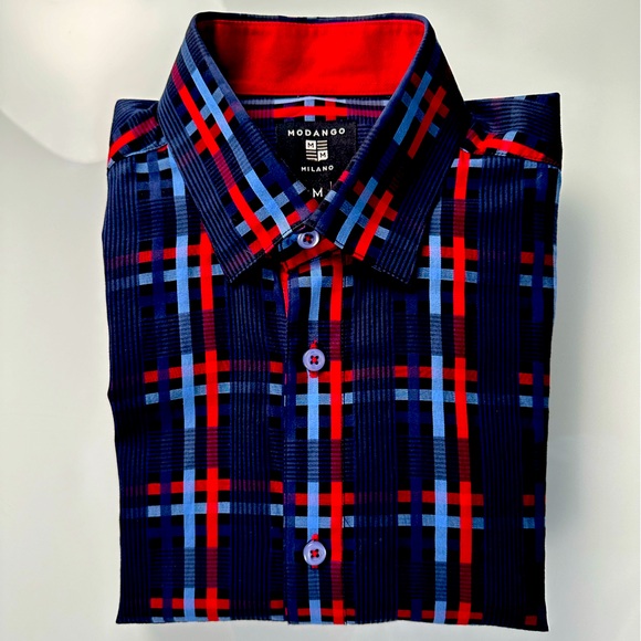 Mondango fancy dress shirt. - Picture 3 of 7